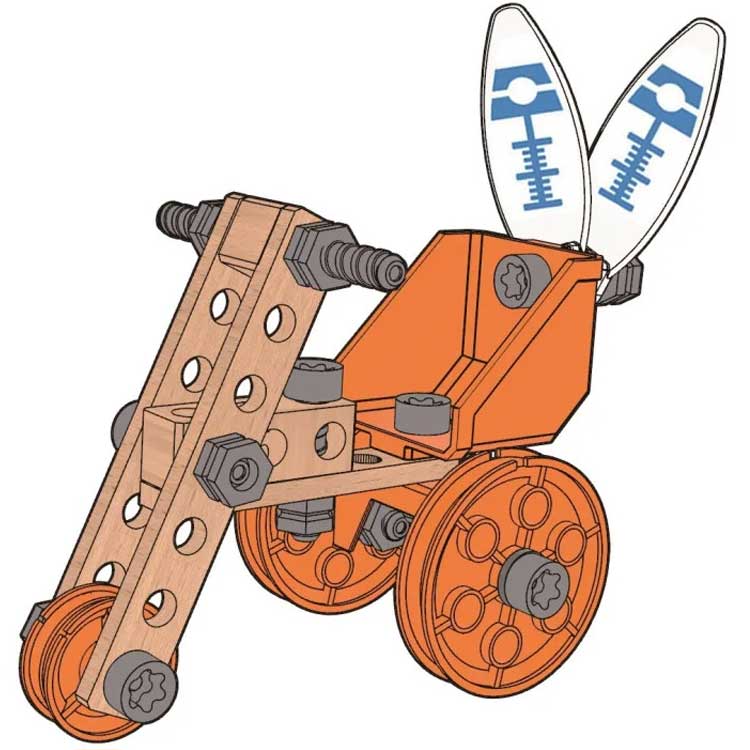 В інтернет магазині Конструктор HAPE Junior Inventor з підсвічуванням 57 ел (E3032)