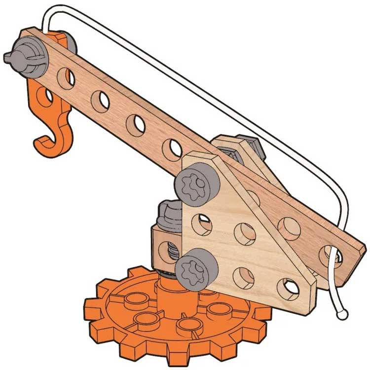 Конструктор HAPE Junior Inventor з підсвічуванням 57 ел (E3032) Вік від 4 років