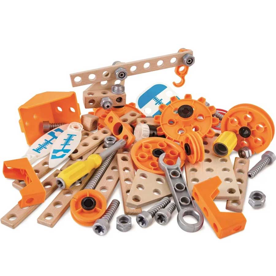 Конструктор HAPE Junior Inventor з підсвічуванням 57 ел (E3032)