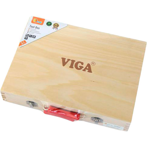 Игровой набор VIGA TOYS Чемодан с инструментами 10 шт (50387) Для кого для мальчиков