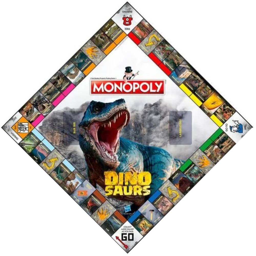 Настольная игра Winning Moves Monopoly Dinosaurs (WM04251-EN1-6) Возраст от 8 лет 