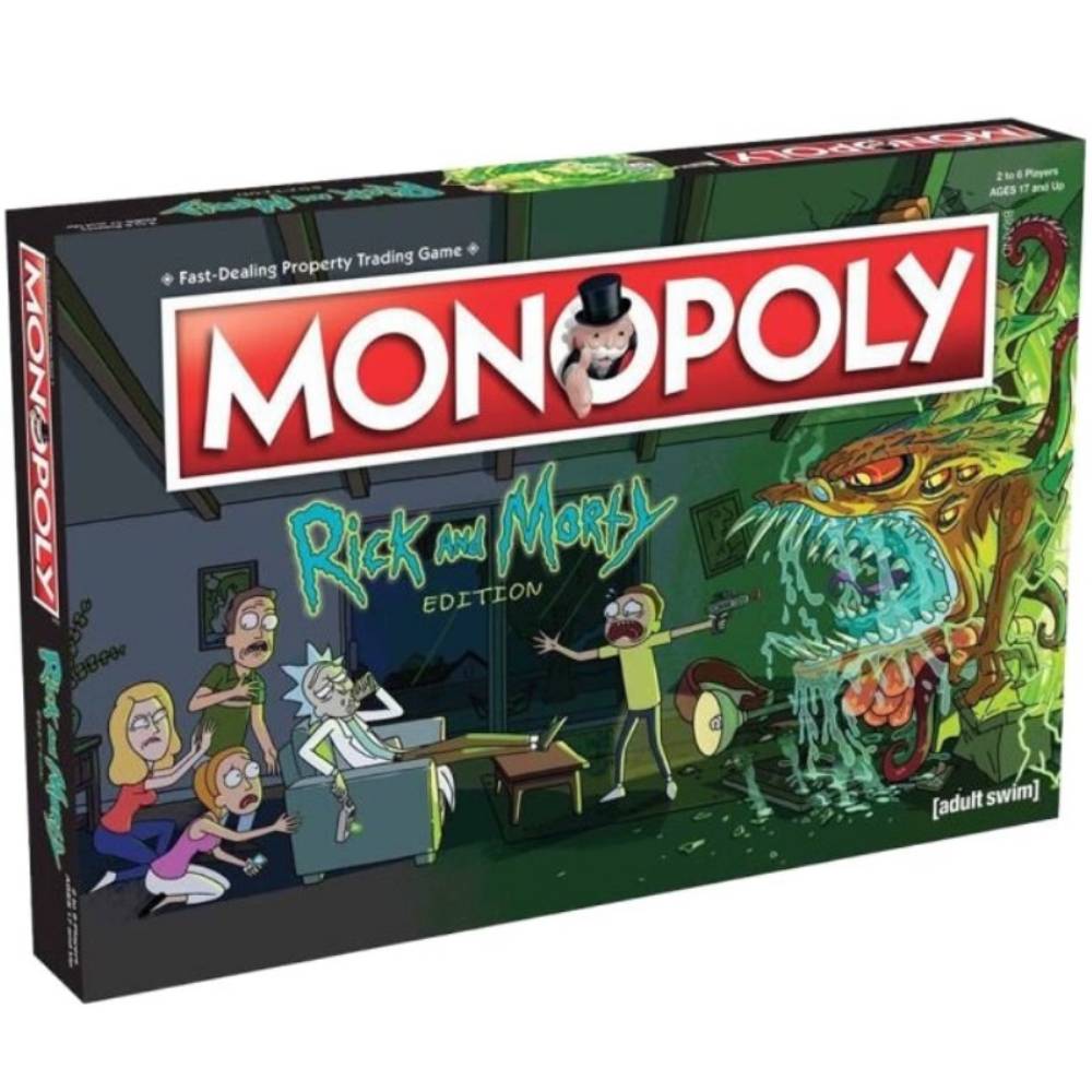 Настольная игра WINNING MOVES Rick and Morty Monopoly (2701)