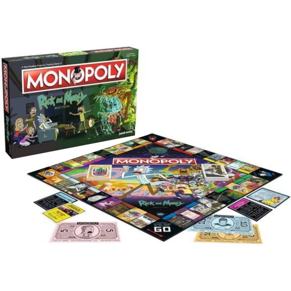 Настольная игра WINNING MOVES Rick and Morty Monopoly (2701) Для кого универсально