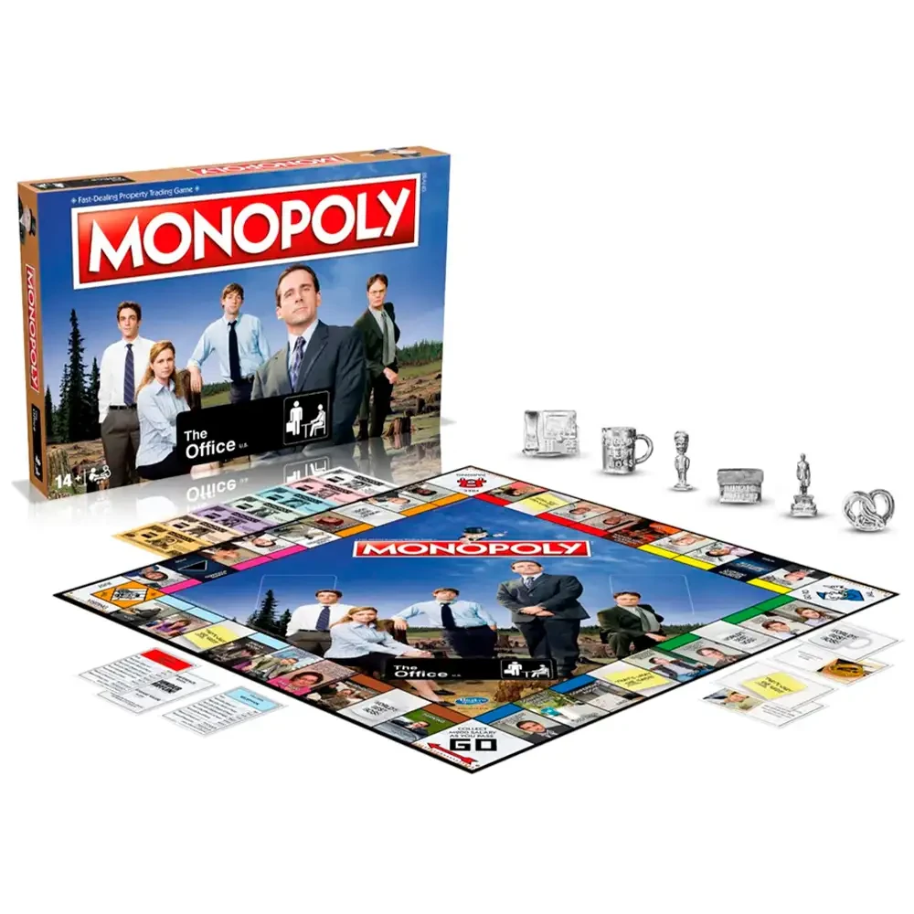 Настольная игра WINNING MOVES THE OFFICE Monopoly Офис (WM03010-EN1-6) Для кого универсально