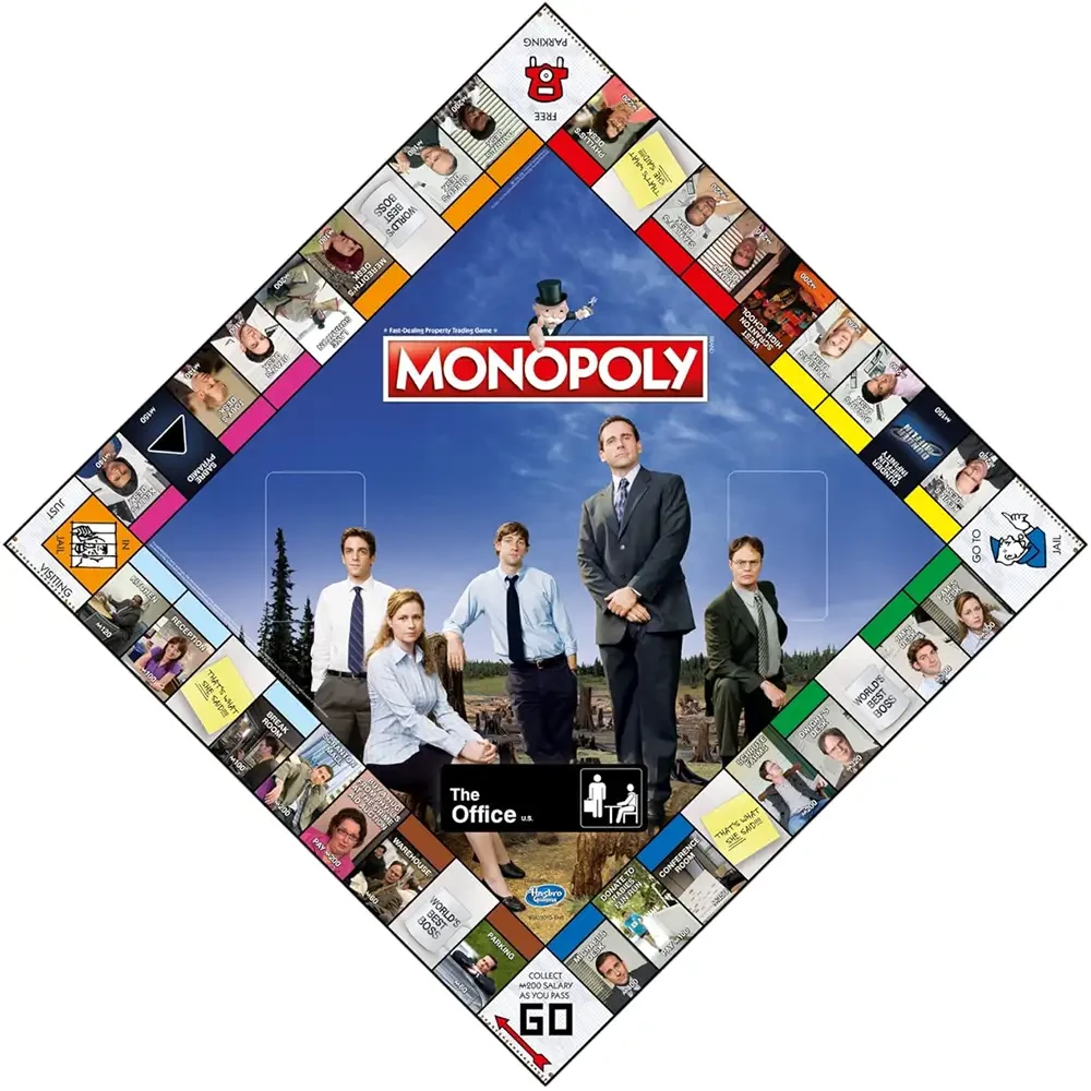 Настольная игра WINNING MOVES THE OFFICE Monopoly Офис (WM03010-EN1-6) Предмет изучения логика 