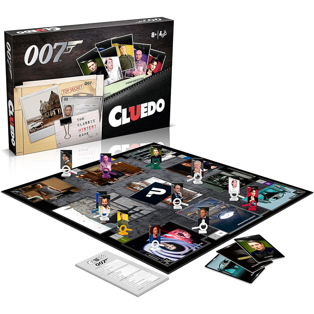 Настільна гра Winning Moves JAMES BOND 007 Cluedo (WM01312-EN1-6) Предмет вивчення логіка