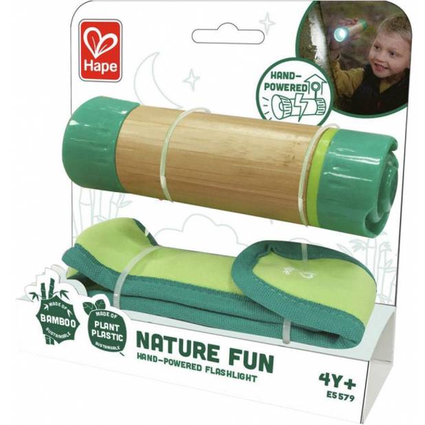 Механический фонарик HAPE Nature Fun с чехлом (E5579) Предмет изучения окружающий мир