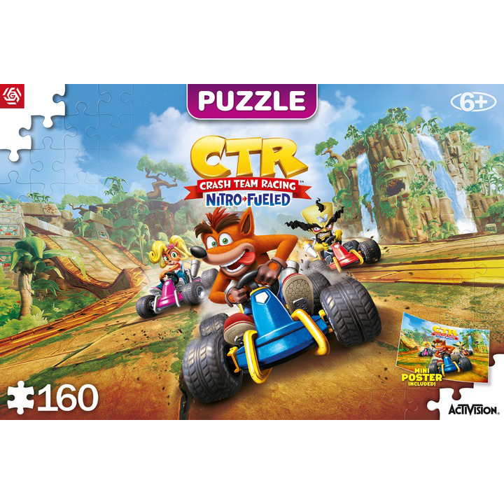 Пазл GOODLOOT Crash Team Racing Nitro-Fueled Puzzles, різнокольоровий (5908305240372)