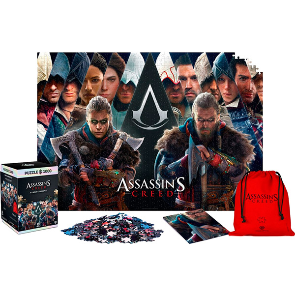 Пазл GOODLOOT Assassins Creed Legacy puzzles 1000 эл. (5908305236009) Возраст от 8 лет 