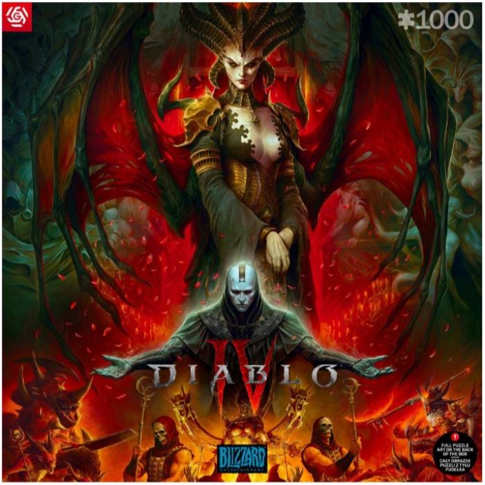 Пазлы Good Loot Diablo IV Lilith Composition 1000 эл (5908305246800) Для кого универсально