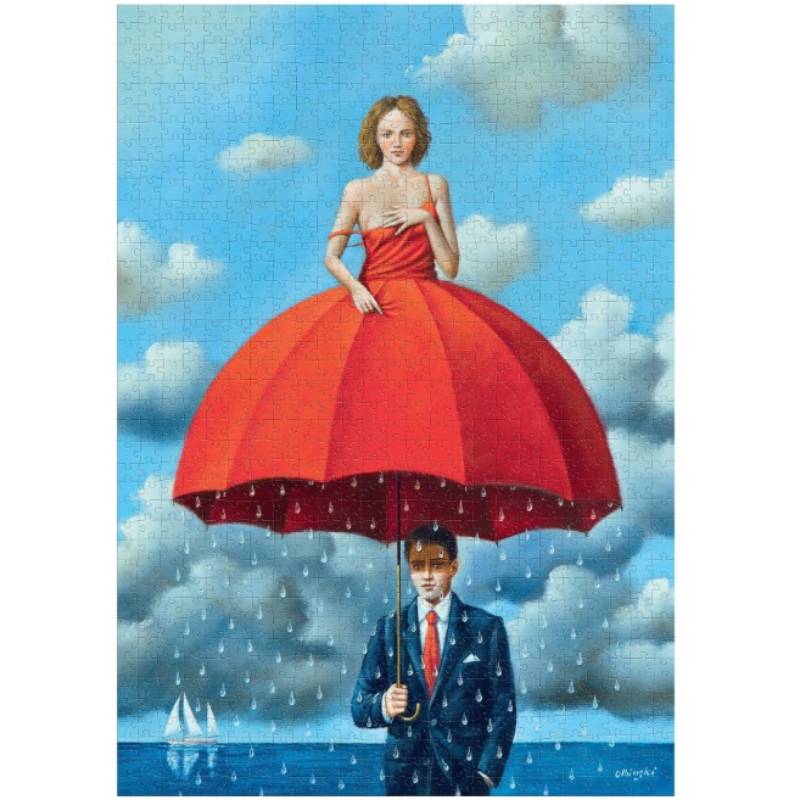 Пазли GOODLOOT Imagination: Rafal Olbinski Defence Against Banality 1000 ел (5908305243731) Вік від 8 років