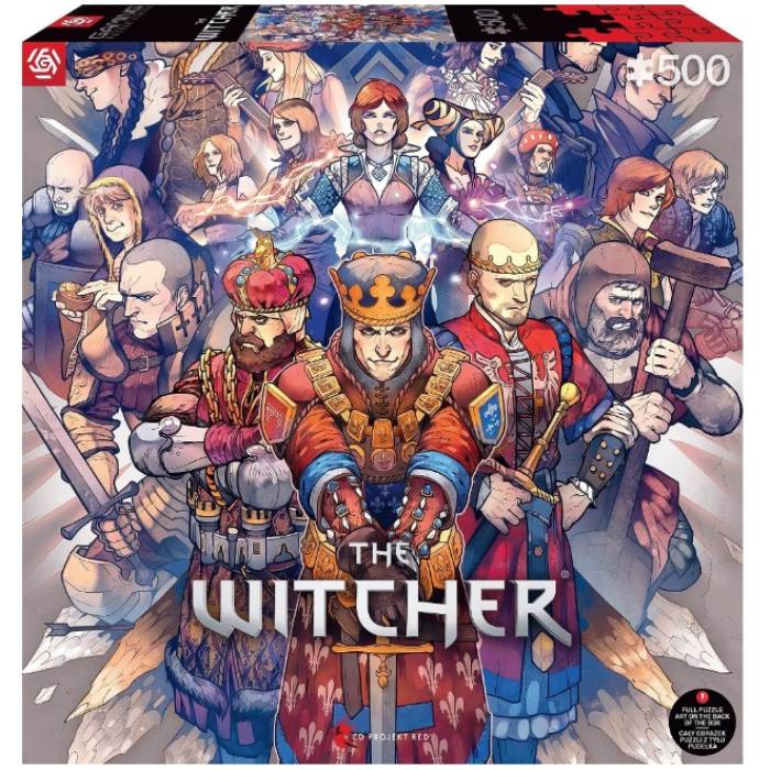 Пазлы Good Loot The Witcher Northern Realms 500 эл (5908305246756) Для кого универсально