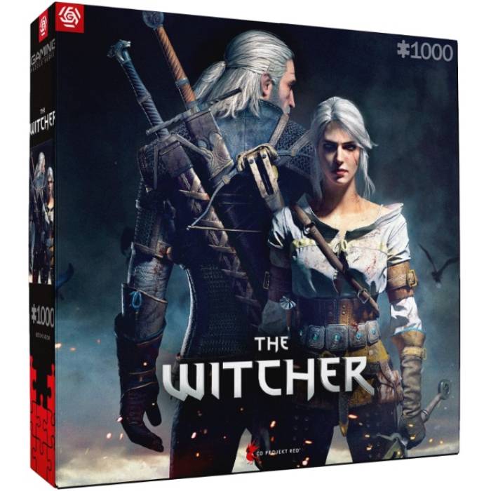 Пазли Good Loot Witcher: Geralt & Ciri Puzzles 1000 ел (5908305236023)