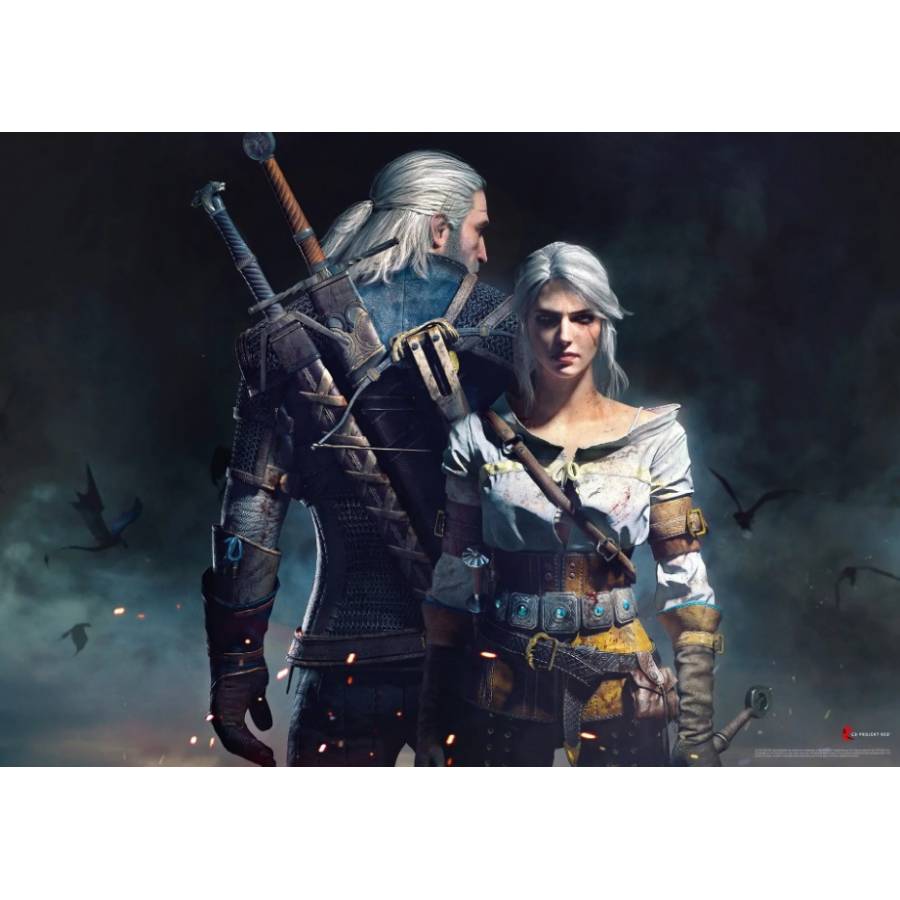 Пазли Good Loot Witcher: Geralt & Ciri Puzzles 1000 ел (5908305236023) Для кого універсально