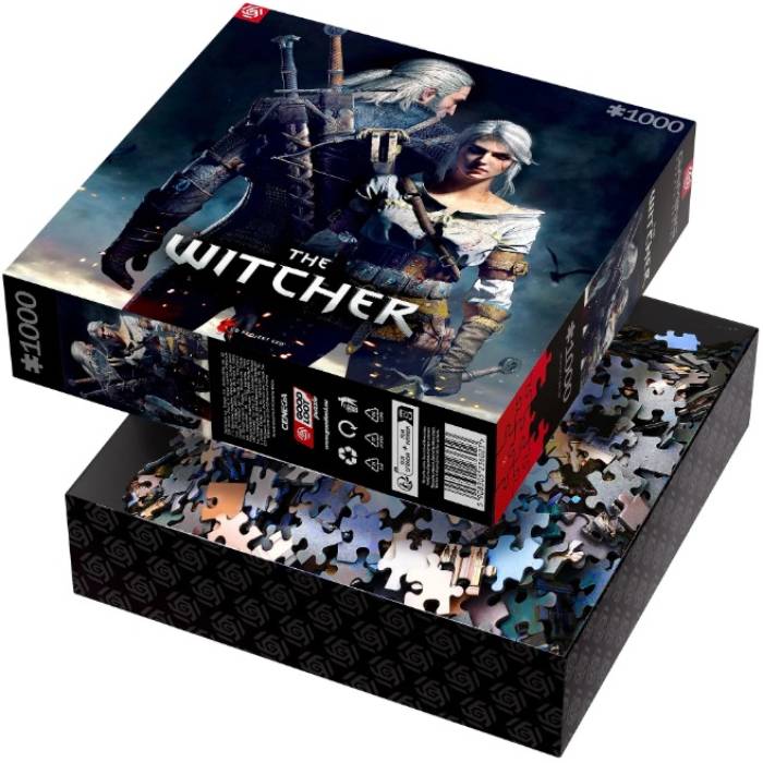 Пазли Good Loot Witcher: Geralt & Ciri Puzzles 1000 ел (5908305236023) Вік від 8 років