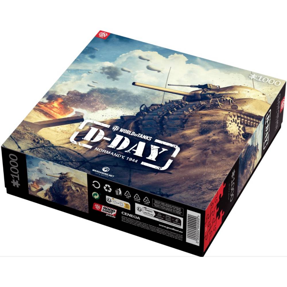 Пазлы GOODLOOT World of Tanks D-DAY 1000 эл (5908305247524) Пазлы классический