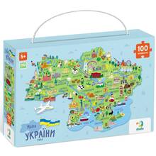 Пазл DODO Карта Украины (300267)