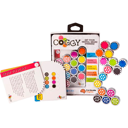 Игра-головоломка Fat Brain Toys Coggy Шестеренки (F116ML) Для кого универсально