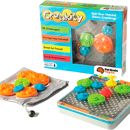 Игра-головоломка Fat Brain Toys Crankity Шестерёнки (F140ML) Предмет изучения логика 