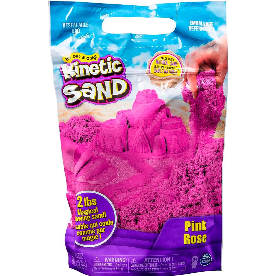 Кинетический песок Kinetic Sand Colour Pink (71453pi)