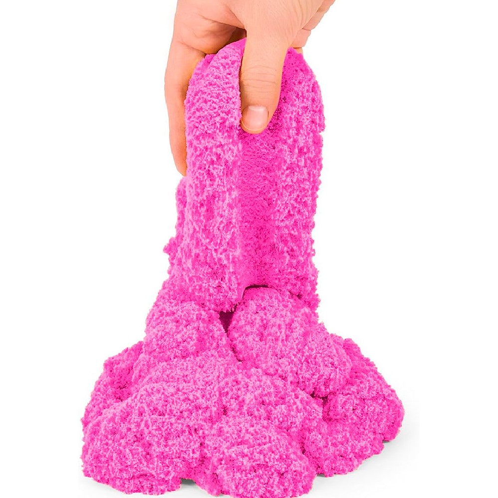 Кинетический песок Kinetic Sand Colour Pink (71453pi) Для кого универсально