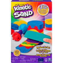 Набір кінетичного піску Kinetic Sand Райдужний мікс (71474)