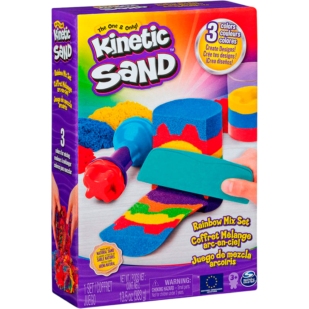 Покупка Набір кінетичного піску Kinetic Sand Райдужний мікс (71474)