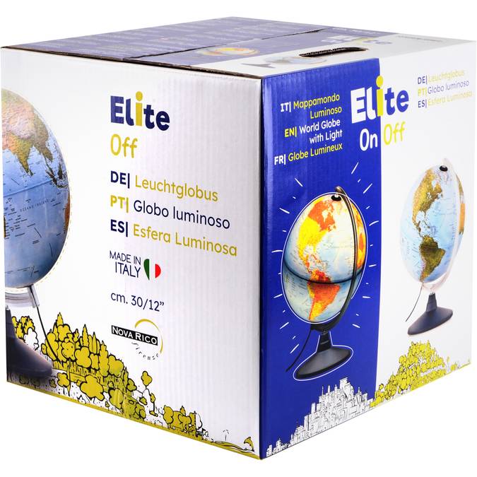 Покупка Глобус TECNODIDATTICA ELITE 30 см з підсвічуванням українська мова (0330ELFGUCLBT044)