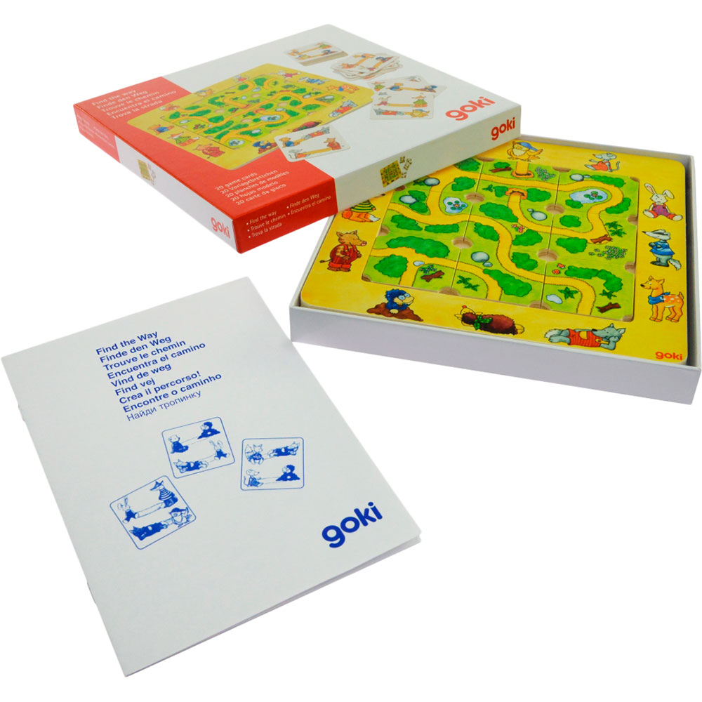 Настольная игра GOKI Найди дорогу (56944) Возраст от 4 лет 