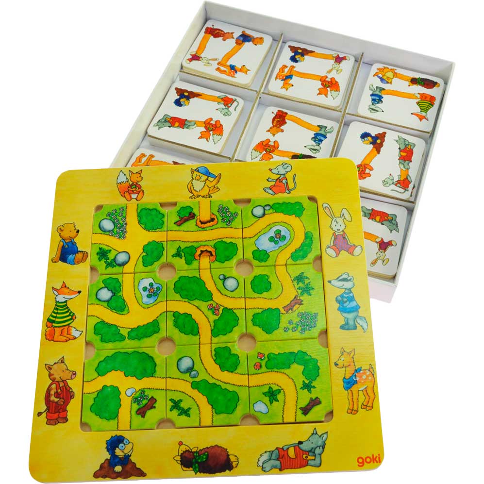 Настольная игра GOKI Найди дорогу (56944)