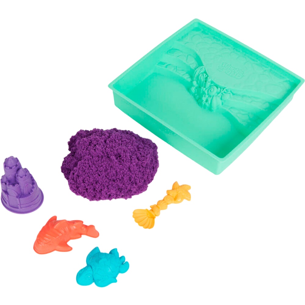 Набор кинетического песка KINETIC SAND Замок из песка (71402) Для кого универсально