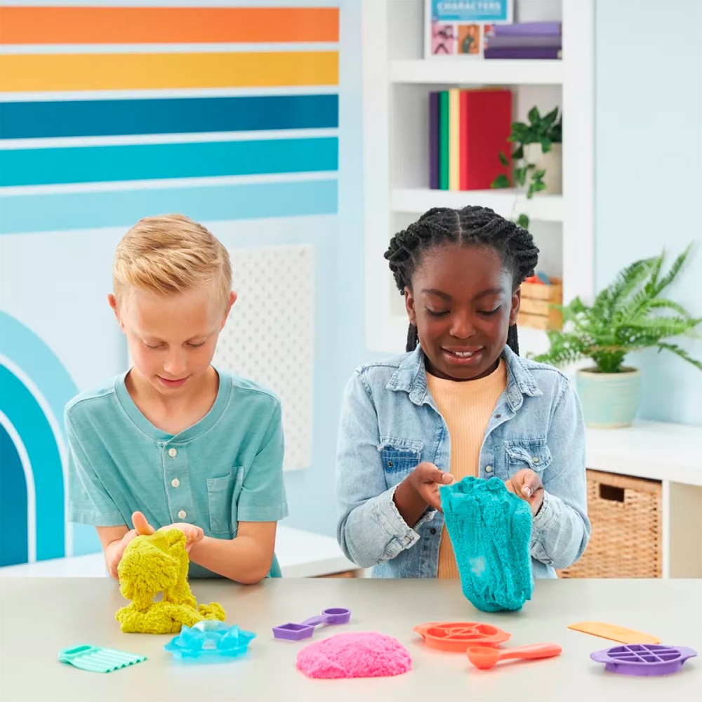 Фото Набір кінетичного піску KINETIC SAND Кольорові пригоди (71647)