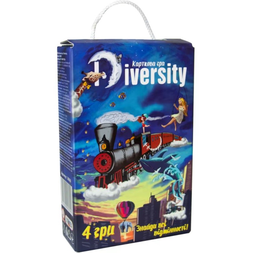 acc/child STRATEG Настільна гра 30869 "Diversity", в корці 18,7-12-4,5 см