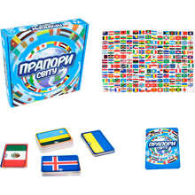 Настольная игра STRATEG Флаги мира (30445)