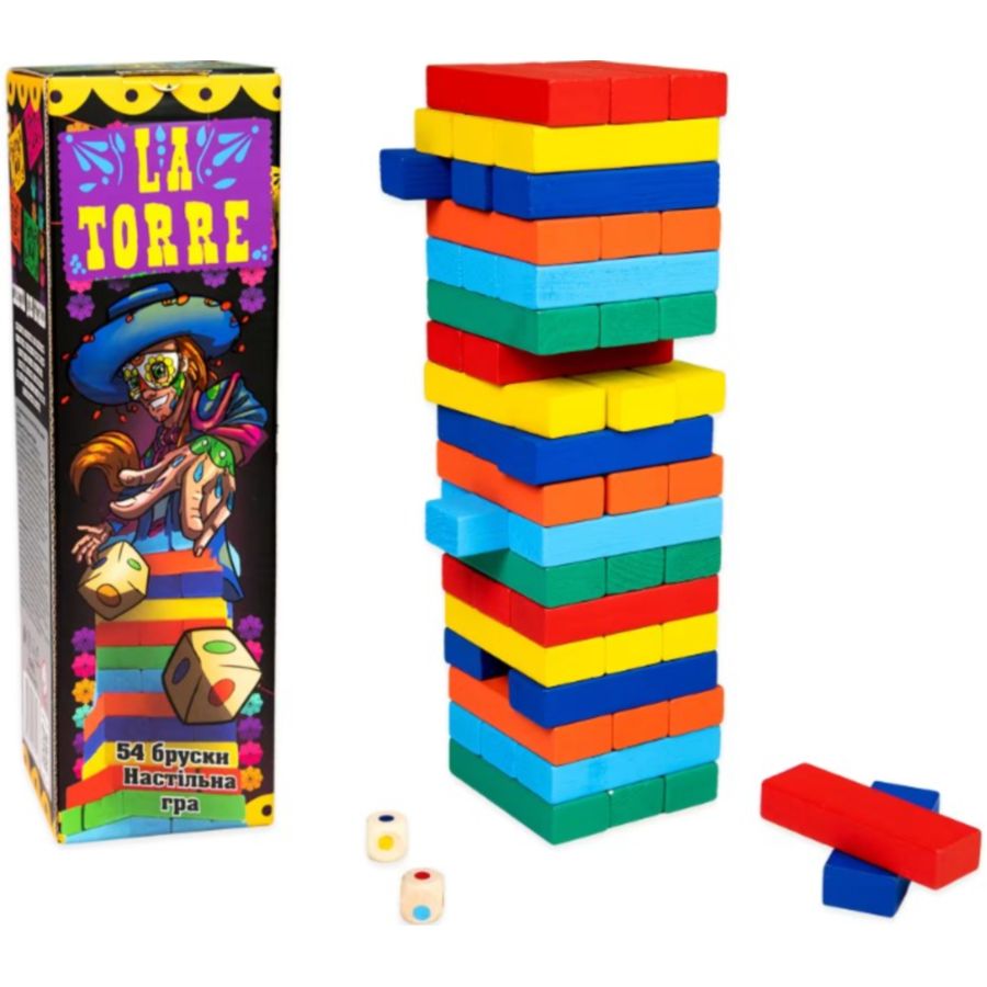 Настольная игра STRATEG La Torre (30758) Для кого универсально