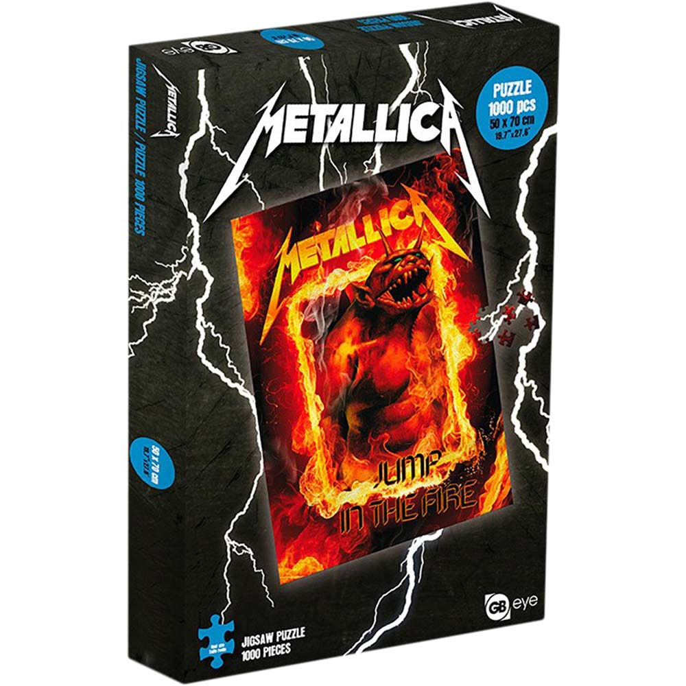 Пазли GB EYE METALLICA Fire Demon 1000 ел (GBYJDP005) Тематика пазла музика