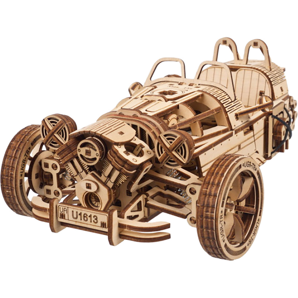 Механічний 3D пазл UGEARS Трицикл UGR-S (70216)