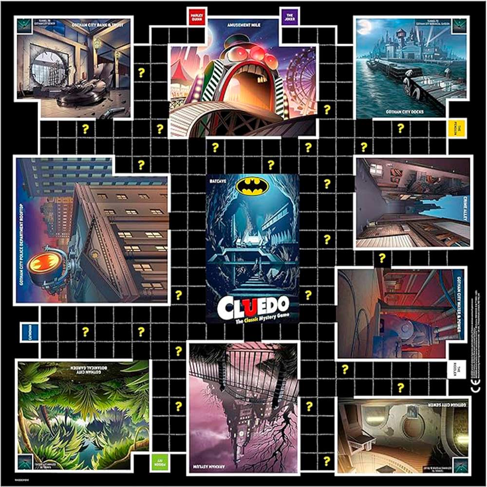 Настільна гра WINNING MOVES DC COMICS Batman Cluedo (WM00839-EN1-6) Для кого універсально