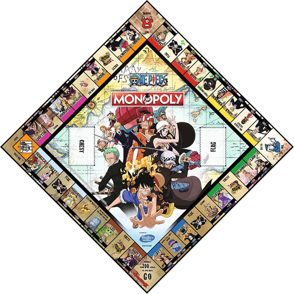 Настольная игра WINNING MOVES ONE PIECE Monopoly (36948) Для кого универсально