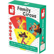 Настольная игра JANOD Happy Families Цирк (J02755)