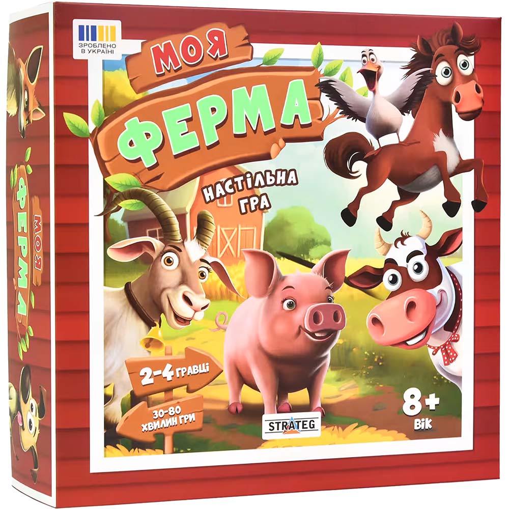 Настольная игра STRATEG Моя ферма (30435)