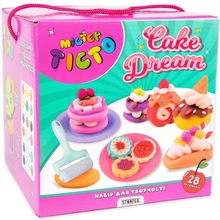 Набір для творчості STRATEG Містер тісто Cake Dream українською мовою (41014)