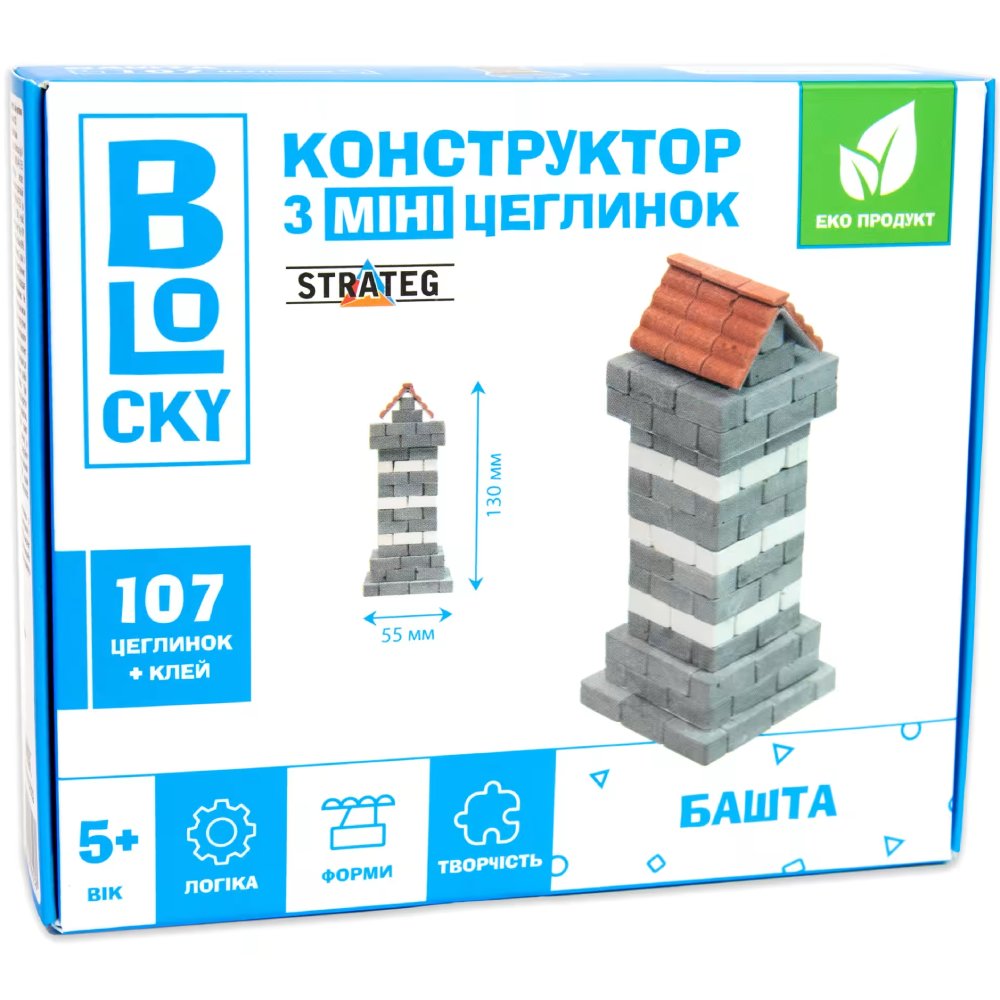 Набор для творчества STRATEG BLOCKY Башня (31022)