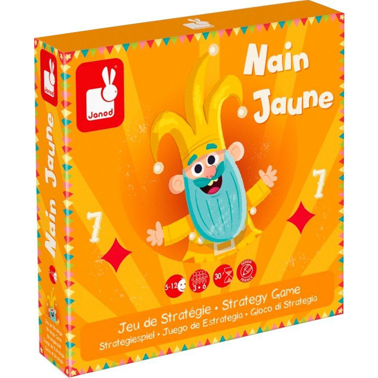 Настольная игра JANOD Желтый гном (J02747) Предмет изучения логика 