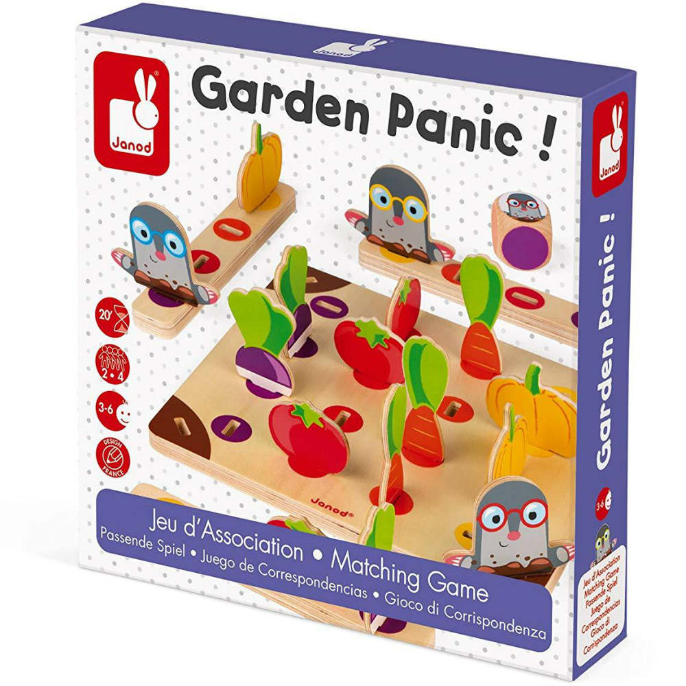 Фото Настольная игра JANOD Осторожно Кроты (J08246)
