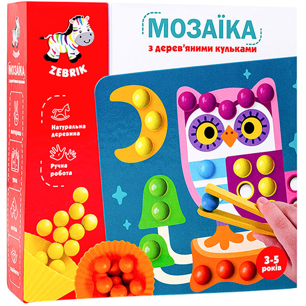 Мозаїка VLADI TOYS Доповни картинку (ZB2002-08)