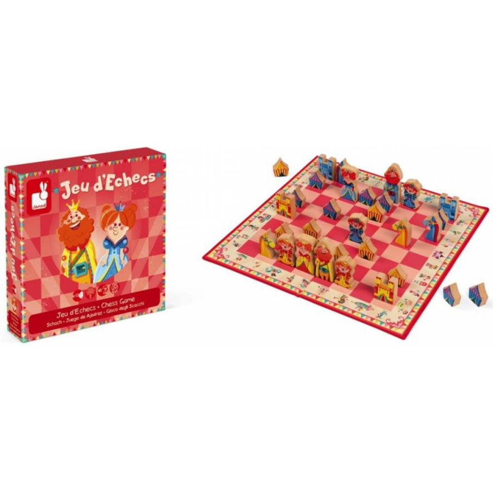 Настольная игра JANOD Шахматы (J02745) Для кого универсально