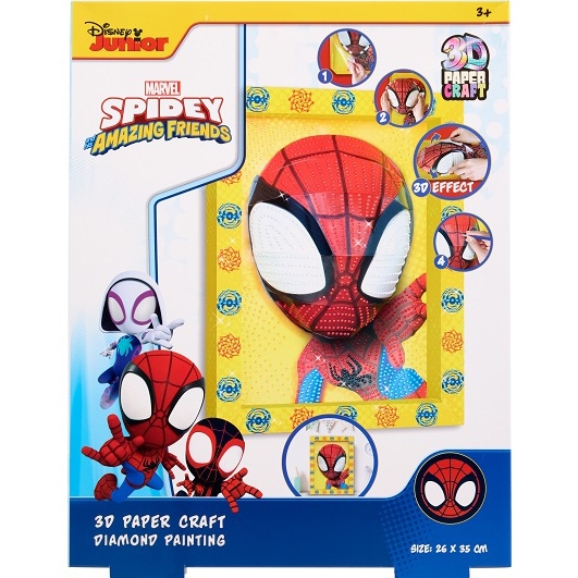 Набір DISNEY Spidey Мозаїка алмазна 3D в рамці (SP24333)