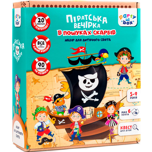 Настольная игра VLADI TOYS Пиратская вечеринка (VT6010-03)