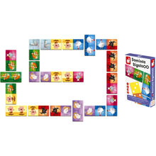 Настольная игра JANOD Домино Животные (J02737)